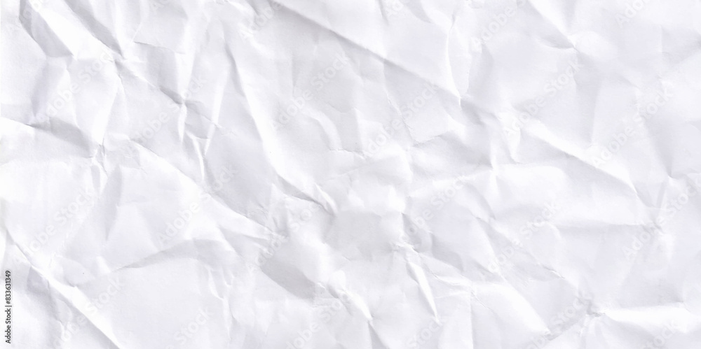 White background and wallpaper by crumpled paper texture and free space. White background and wallpaper by crumpled paper texture and free space.