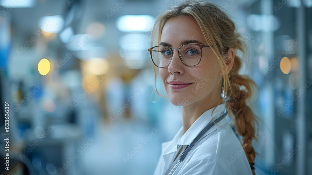 Woman Wearing Glasses and White Shirt Woman Wearing Glasses and White Shirt