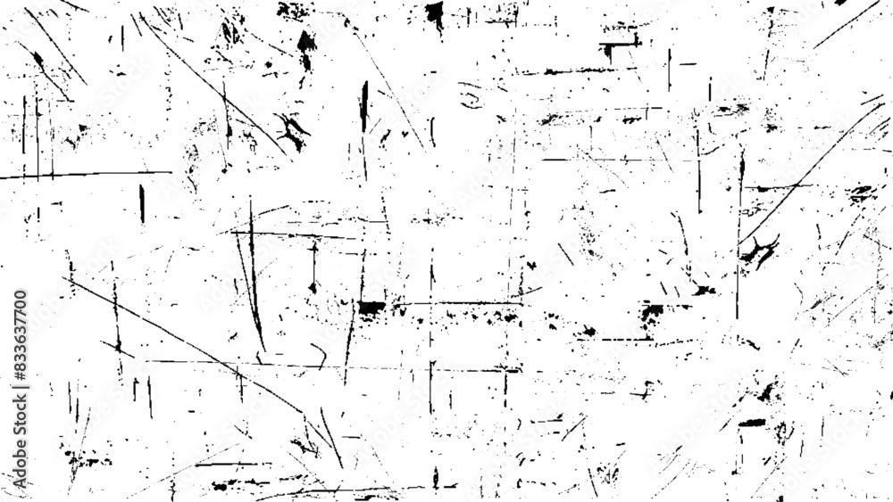 Grunge background texture. Vintage scratches texture. Scratches on white background. Vector template.