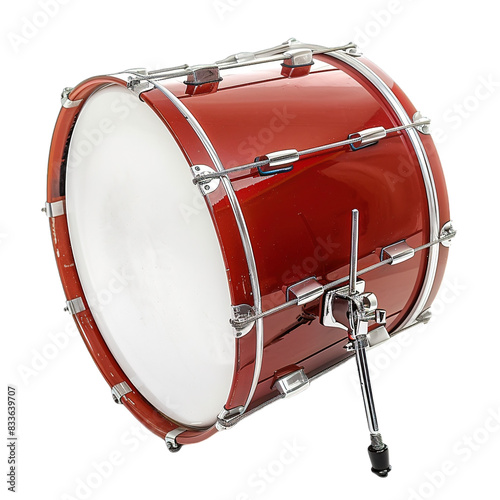 snare drum isolated on white