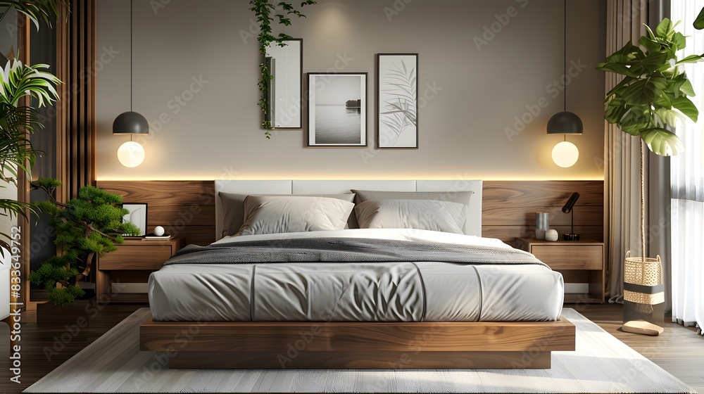 Image showcasing Minimal Headboard - Wayfair