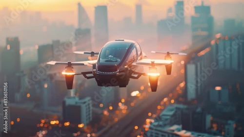 A new era of urban mobility is on the horizon with flying cars and drones