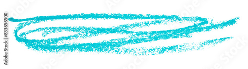 light blue pencil strokes isolated on transparent background