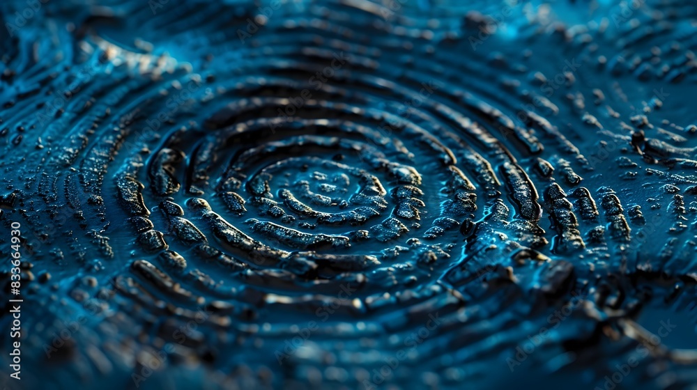 Captivating Concentric Ripples on Serene Water Surface Captivating Concentric Ripples on Serene Water Surface