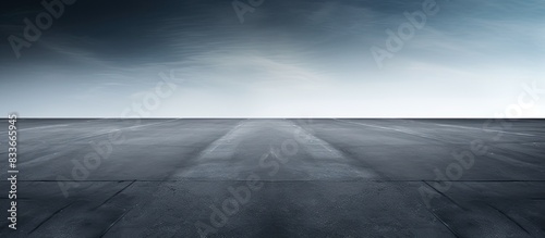 New fresh asphalt creates a visually enticing copy space image with its background texture