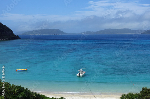 Strandbucht Tokashiku auf Tokashiki Island, Okinawa (Japan)