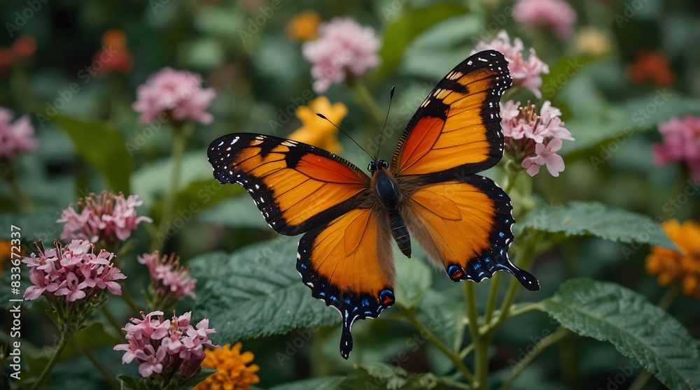 The ethereal beauty of a butterfly garden as it becomes a sanctuary for hope and renewal ai_generated The ethereal beauty of a butterfly garden as it becomes a sanctuary for hope and renewal ai_generated