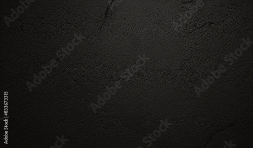 Abstrato fundo cinza escuro e preto com design 3D em camadas cortadas e espaço para texto	