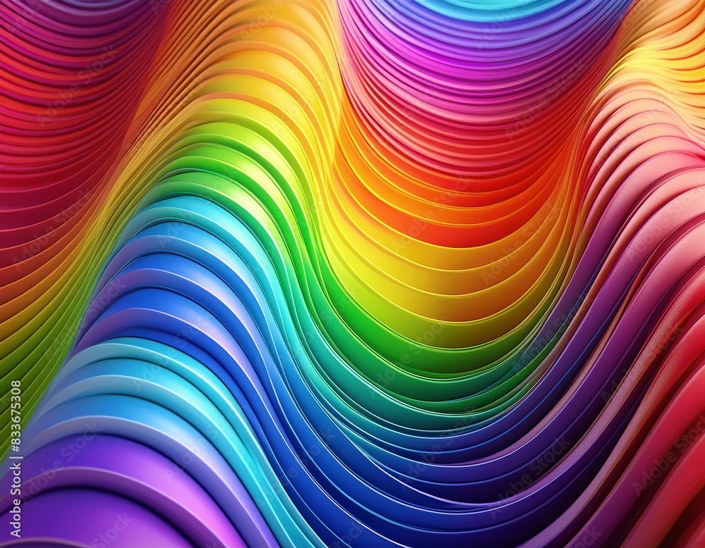 abstract background with rainbow abstract background with rainbow