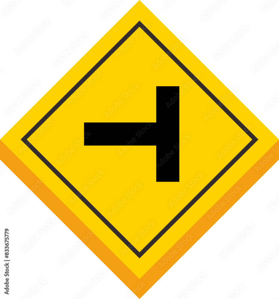 Street Road Sign Element