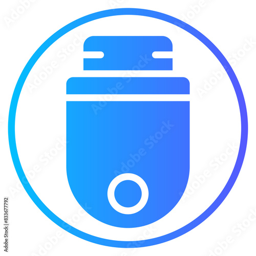 pen drive gradient icon