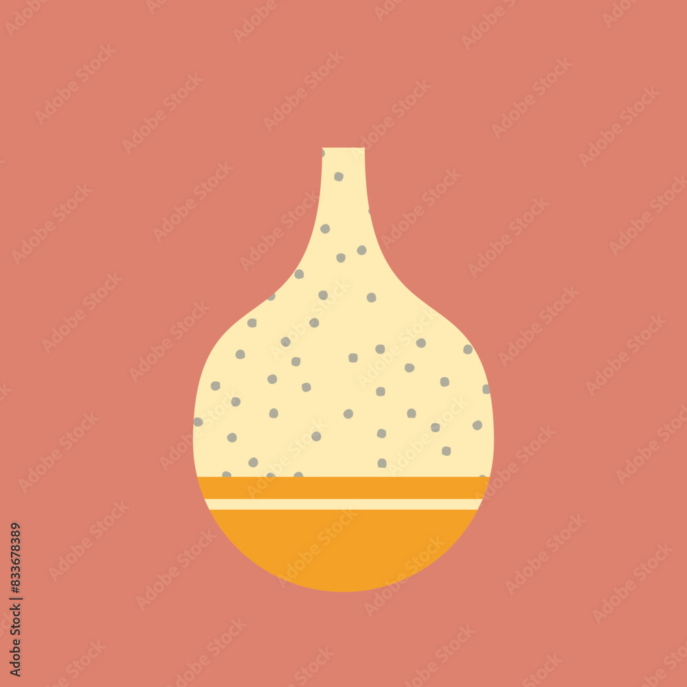 Abstract Vase Element Vector Abstract Vase Element Vector