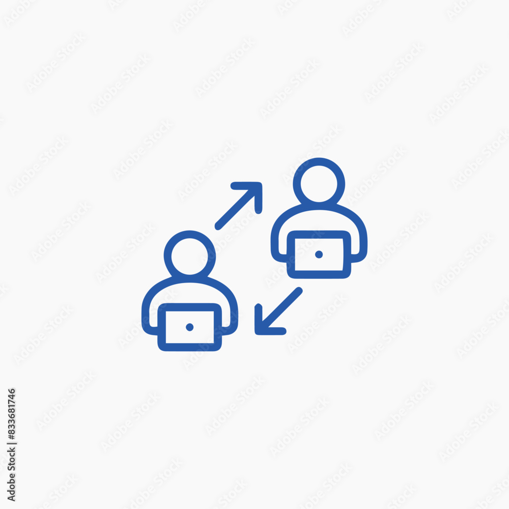 collaboration coworking team work icon collaboration coworking team work icon