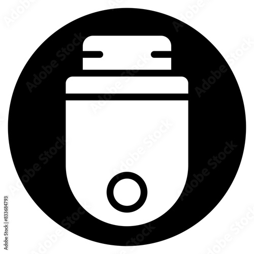 pen drive glyph icon
