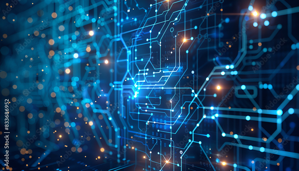 Digital background perfect for tech processes, neural networks, artificial intelligence, data transfer and encryption, digital archives Digital background perfect for tech processes, neural networks, artificial intelligence, data transfer and encryption, digital archives