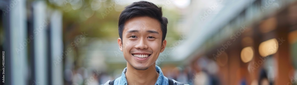 Portrait of a Confident Young Asian Man Portrait of a Confident Young Asian Man