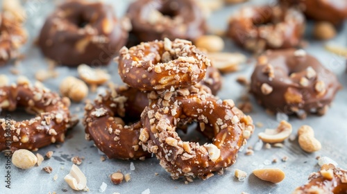 Savory and Sweet Salty Peanut Butter Pretzel Niblets