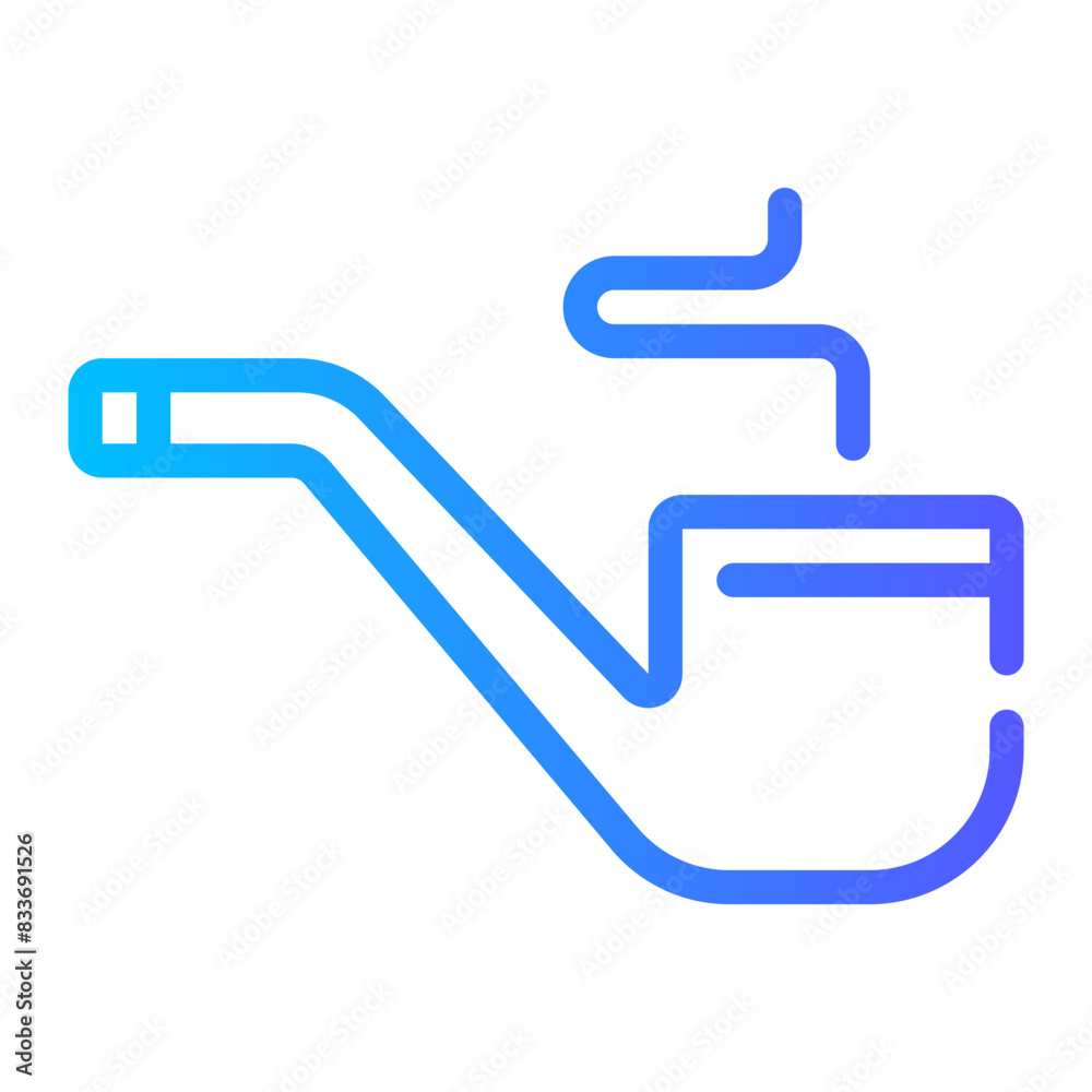 pipe gradient icon