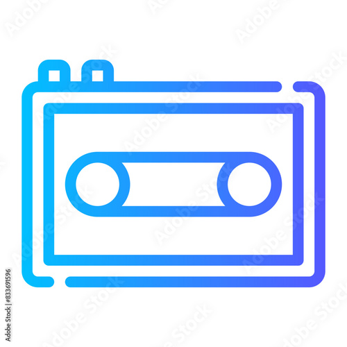 recorder gradient icon