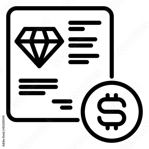 disconnect icon, line icon style