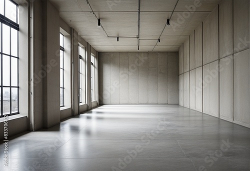 old building room stone space frame concrete place, wall realistic background architecture