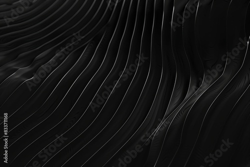 wallpaper, abstract lines in all black coloring photo