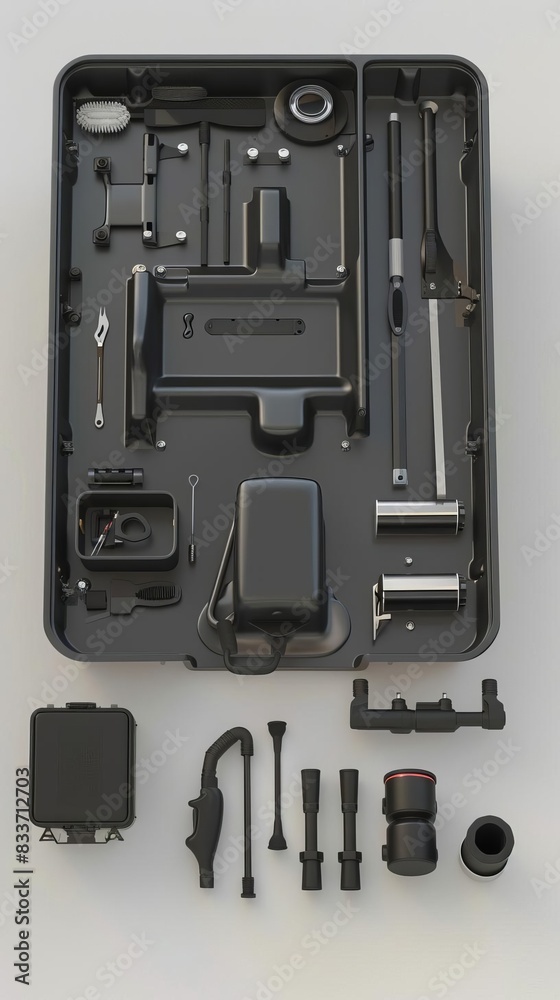 model of Quickrelease components for easy cleaning and maintenance model of Quickrelease components for easy cleaning and maintenance