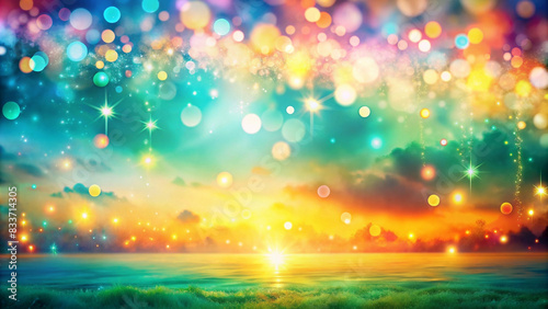 Beautiful light and colorful background