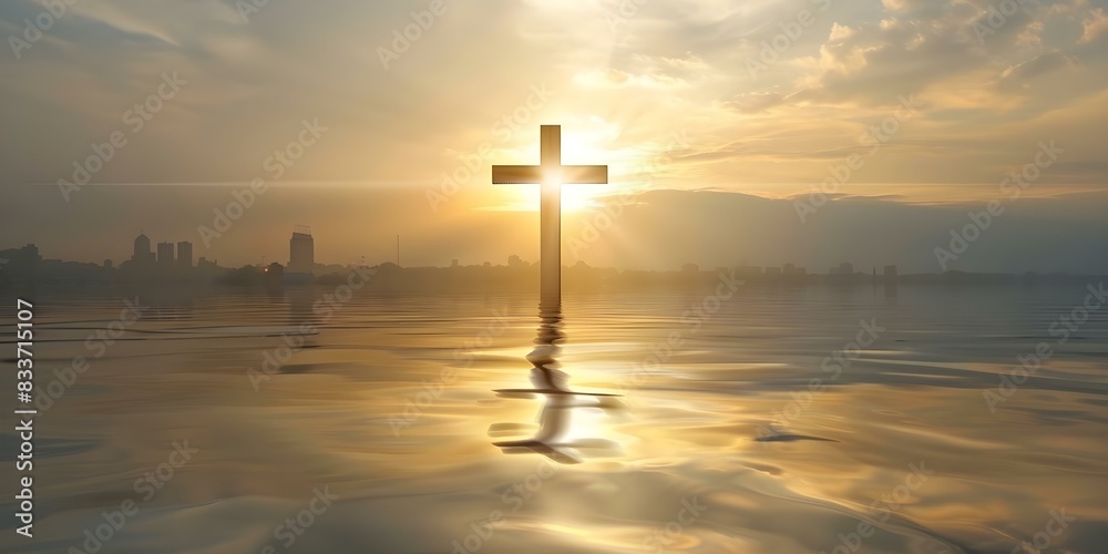 Christianity is a global faith based on Jesus teachings love and resurrection. Concept World Religions, Christianity, Jesus Christ, Love, Resurrection