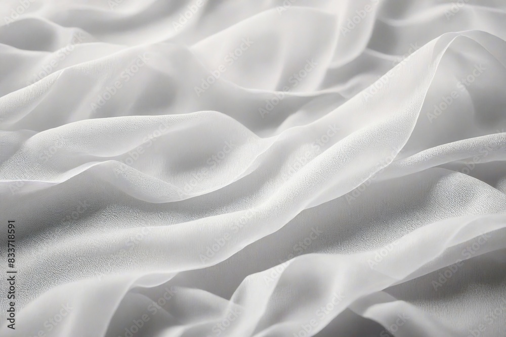 Obraz premium white silk background