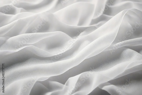 white silk background