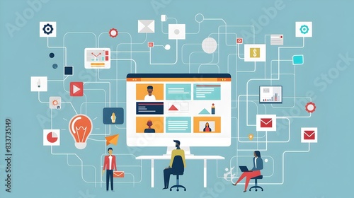 Innovative Digital Workspace for Collaborative Business Solutions and Productive Teamwork