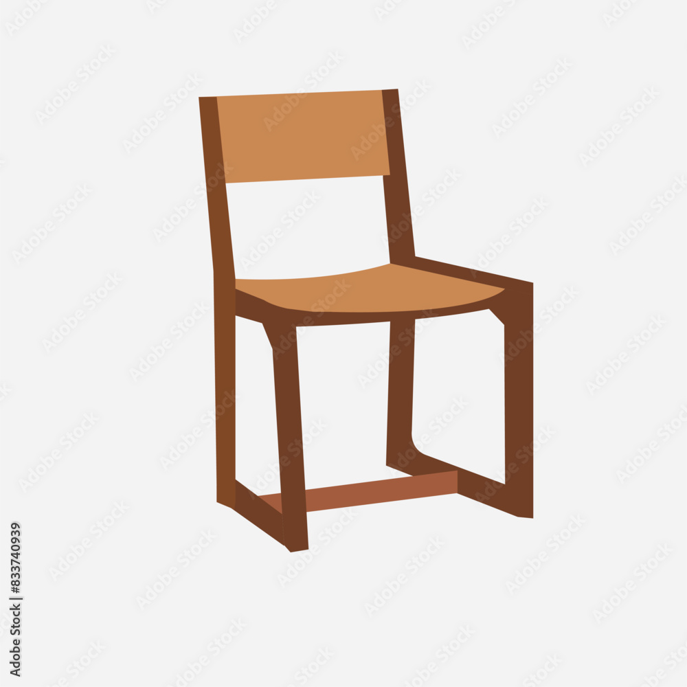 wooden chair isolated on white wooden chair isolated on white