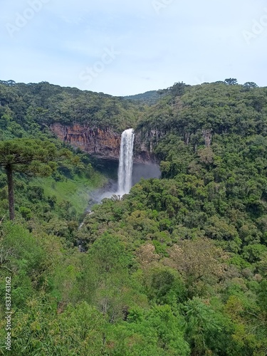 Caracol Waterfall in Canela, Rio Grande do Sul, Brazil