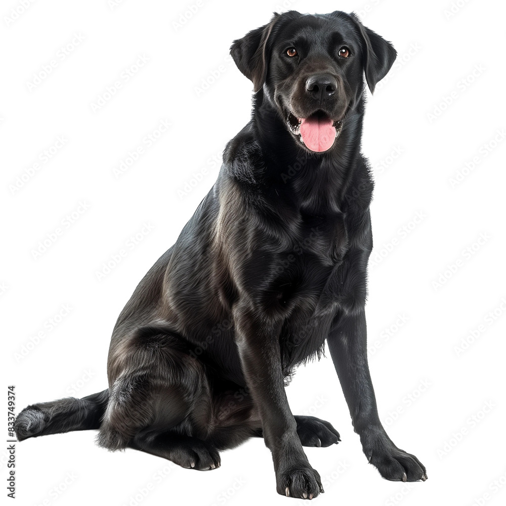 Labrador Retriever isolated on transparent background Labrador Retriever isolated on transparent background