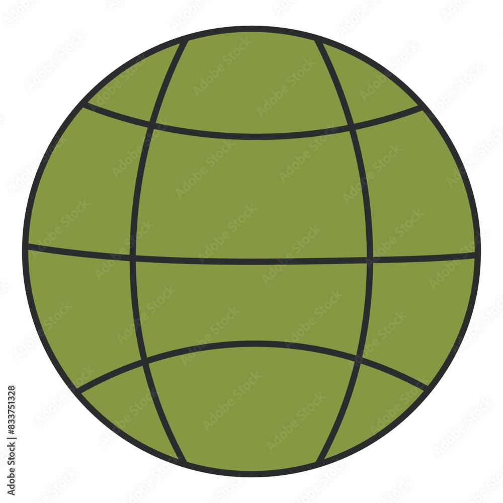 Modern design icon of globe
Modern design icon of globe