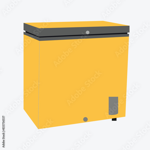 deep fridge isolate