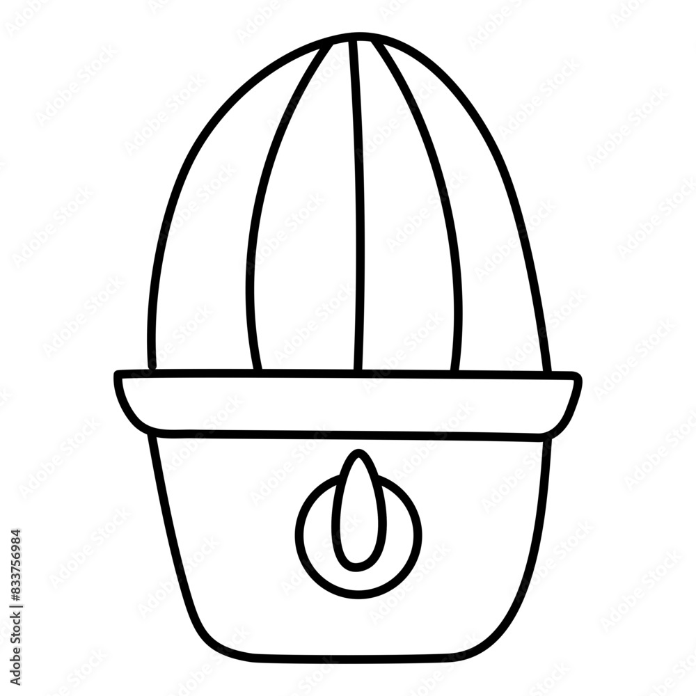 A trendy design icon of juice extractor

