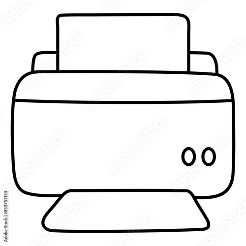 Perfect design icon of printer

