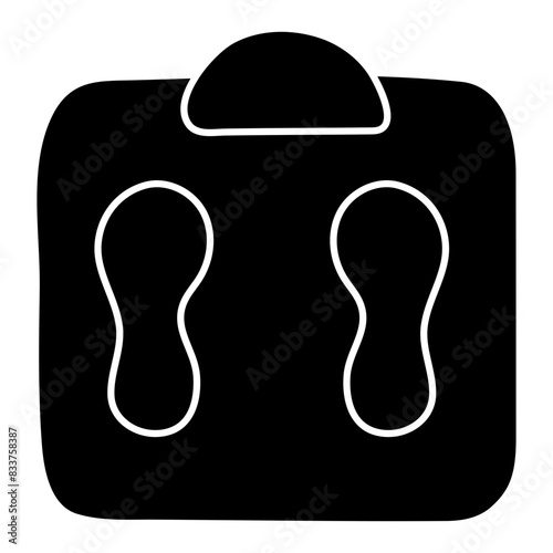A beautiful design icon of weighing scale

