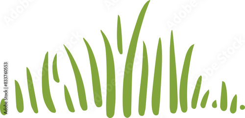 grass cartoon green shrubs bush drawing sketch