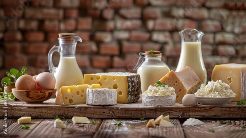 The rustic dairy spread photo