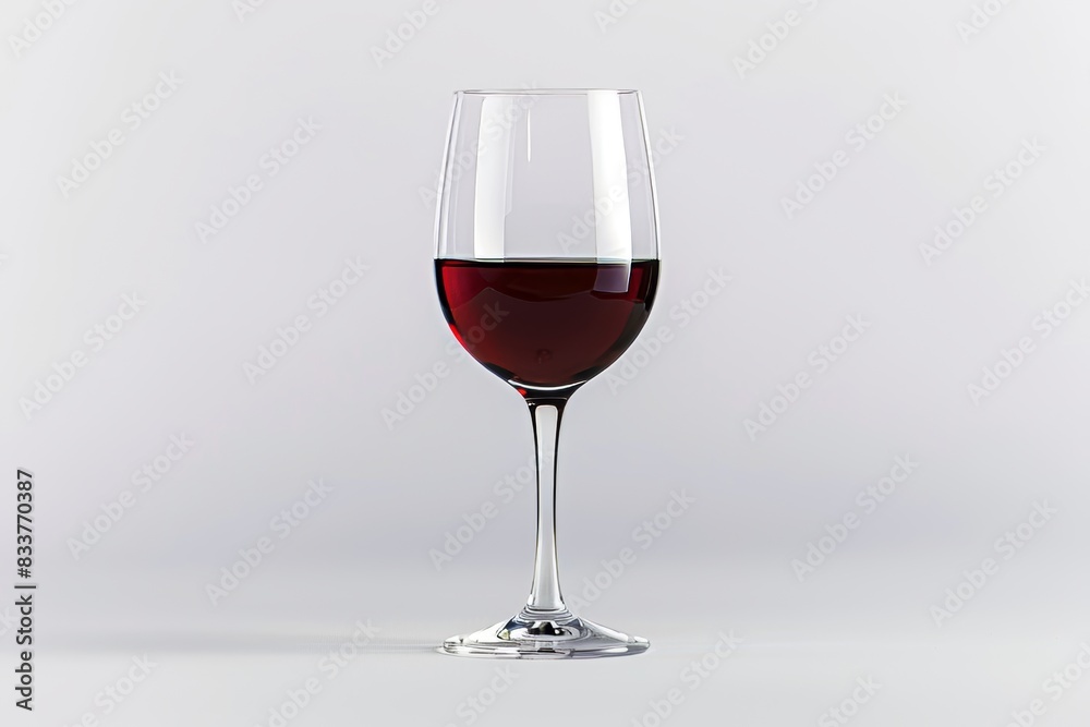 The glass of wine on the transparent background. png file. Automated generation of the image The glass of wine on the transparent background. png file. Automated generation of the image