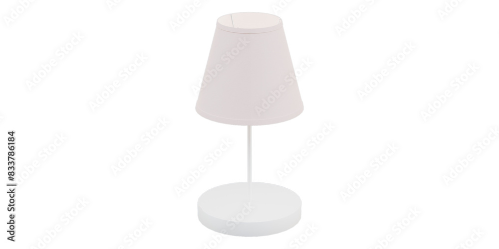 Obraz premium Stylish Functional Modern Minimalist Lamp with LED Light – Perfect for Home and Office