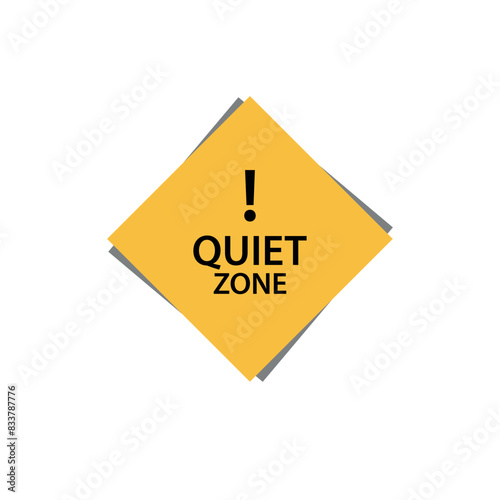 quiet zone text
