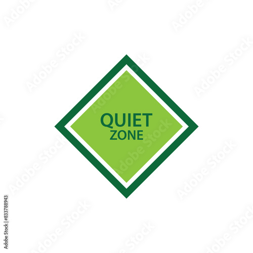 quiet zone text