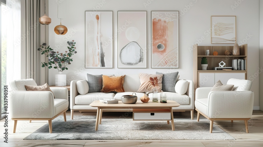 Fototapeta premium modern living room