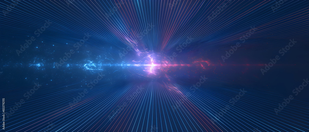 Obraz premium 8k, wallpaper, perspective metaverse cosmo space , galaxy, nebula paradox, time travel dimension, out space field, blue purple theme