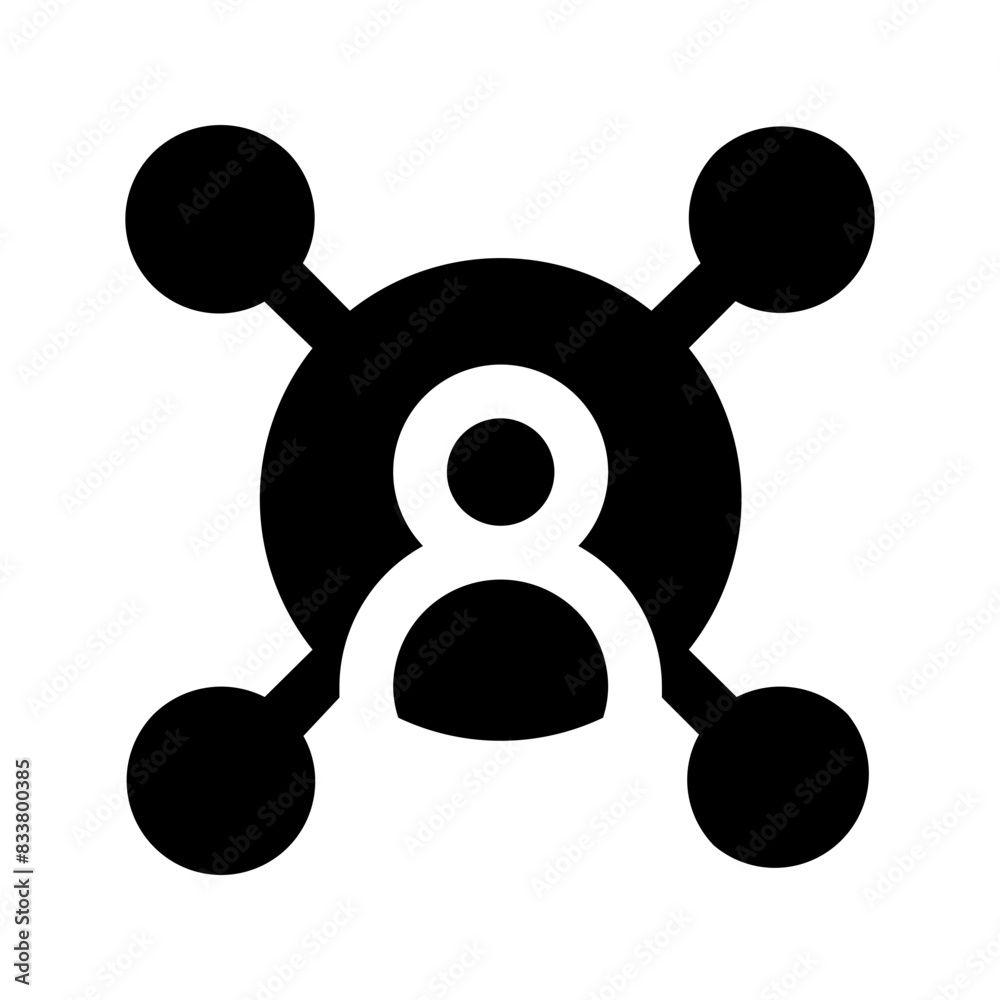 affiliate marketing glyph icon affiliate marketing glyph icon