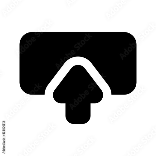 call to action glyph icon